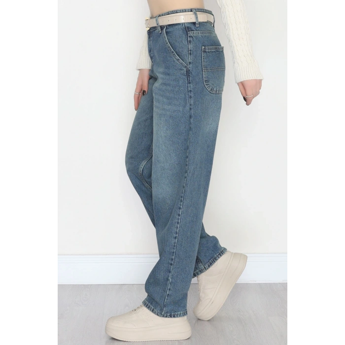 Baggy Kot Pantolon Yeşiltint - 31160.2059.