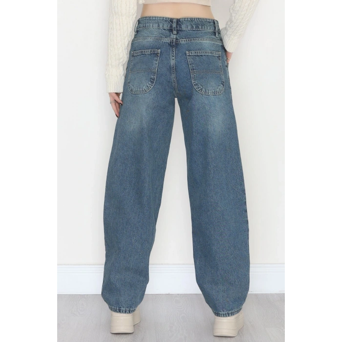 Baggy Kot Pantolon Yeşiltint - 31160.2059.