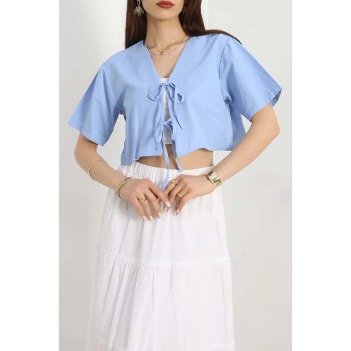 Bağlamalı Ceket Bluz Bebemavi - 30922.1949.