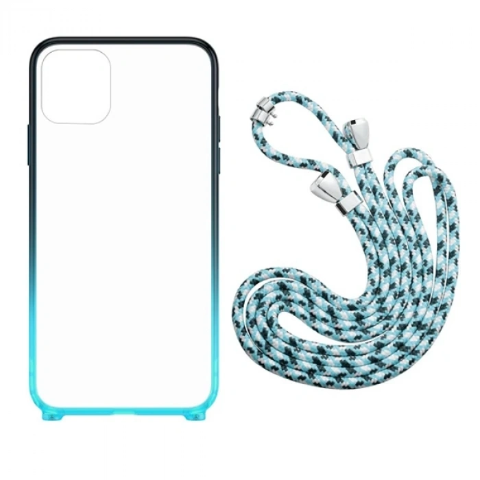 Baseus Element Crossbody Protective iPhone 11 Pro Max 6.5 Askılı Koruyucu Silikon Kılıf-(1903)