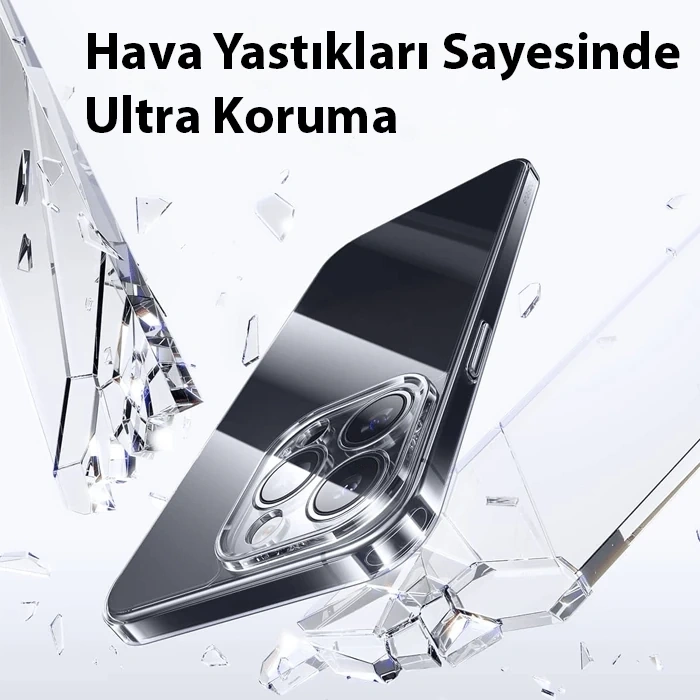 Baseus iPhone 15 Plus Corning Serisi Silikon Kılıf + Tempered Ekran Koruyucu Set-(1903)
