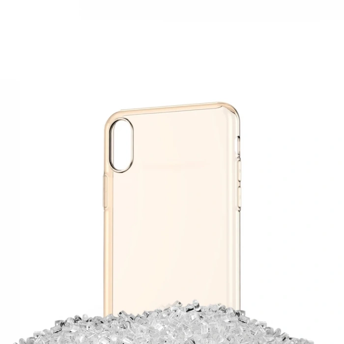 Baseus İPhone Xr.6.1 Simple Şeffaf Gel Darbe Emici Silikon Kılıf-(1903)