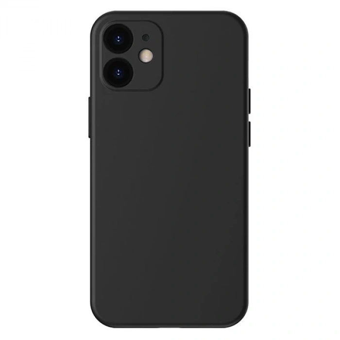 Baseus Liquid Silica Gel iPhone 12 Mini 5.4 Kılıf Ultra Koruma Silikon Kılıf-(1903)