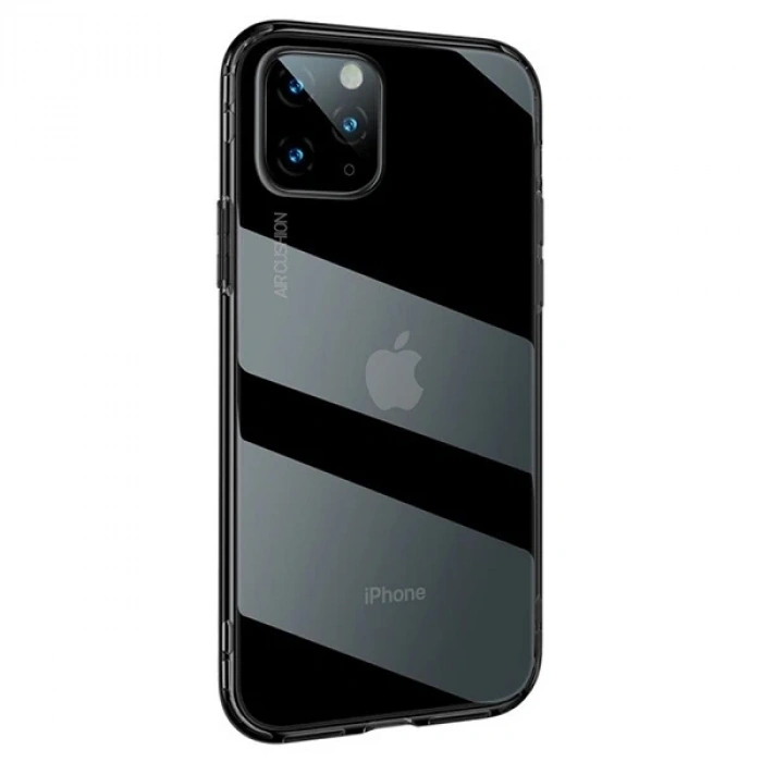 Baseus Safety Airbags İPhone 11 Pro Max Şeffaf Darbe Emici Slikon Kılıf-(1903)