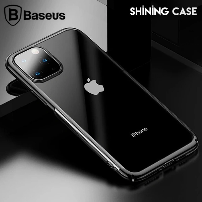 Baseus Shining Case İPhone 11 Pro Max 6.5 Ultra ince Silikon Kılıf-(1903)