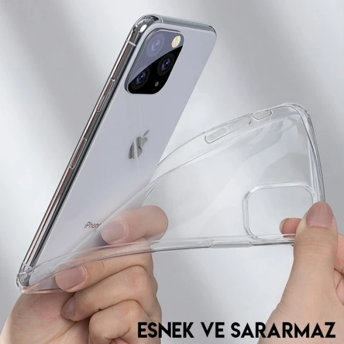 Baseus Simplicity Series iPhone 11 6.1inch  Şeffaf Gel Silikon Kılıf-(1903)