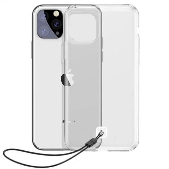 Baseus Transparent Key İPhone 11Pro 5.8inch Şeffaf Silikon Kılıf-(1903)