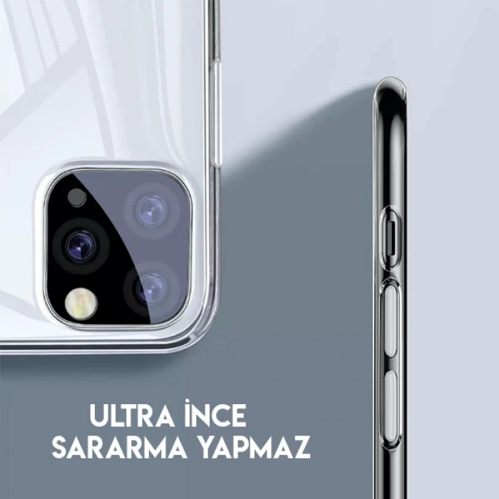 Baseus Transparent Key İPhone 11Pro 5.8inch Şeffaf Silikon Kılıf-(1903)
