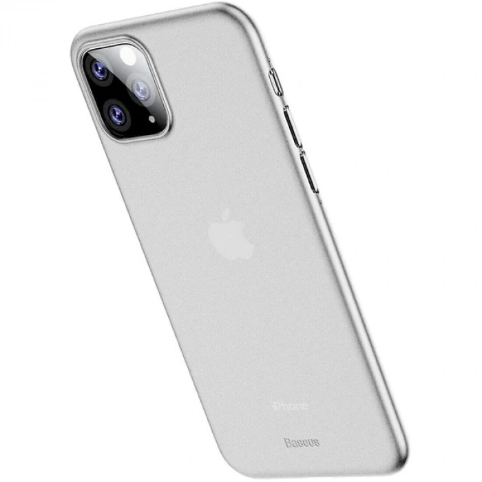 Baseus Wing Case İPhone 11 Pro 5.8  Ultra İnce Lux Mat Şeffaf Kılıf-(1903)
