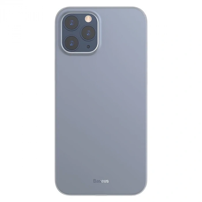 Baseus Wing Case İPhone 12 Pro 6.1 Kılıf Ultra İnce Lux Mat Şeffaf Kılıf-(1903)