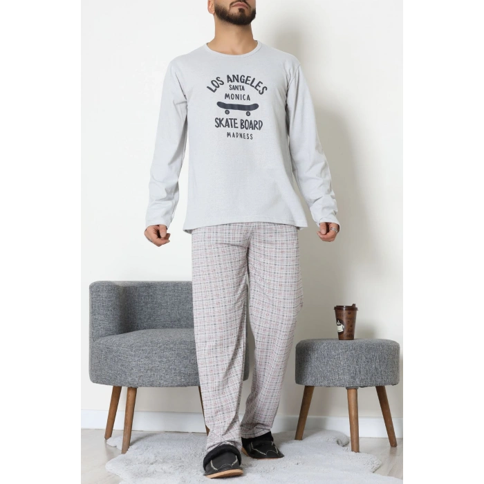 Baskılı Süprem Erkek Pijama Takımı Griekose - 70862.1961.