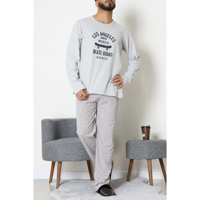 Baskılı Süprem Erkek Pijama Takımı Griekose - 70862.1961.