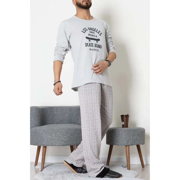 Baskılı Süprem Erkek Pijama Takımı Griekose - 70862.1961.