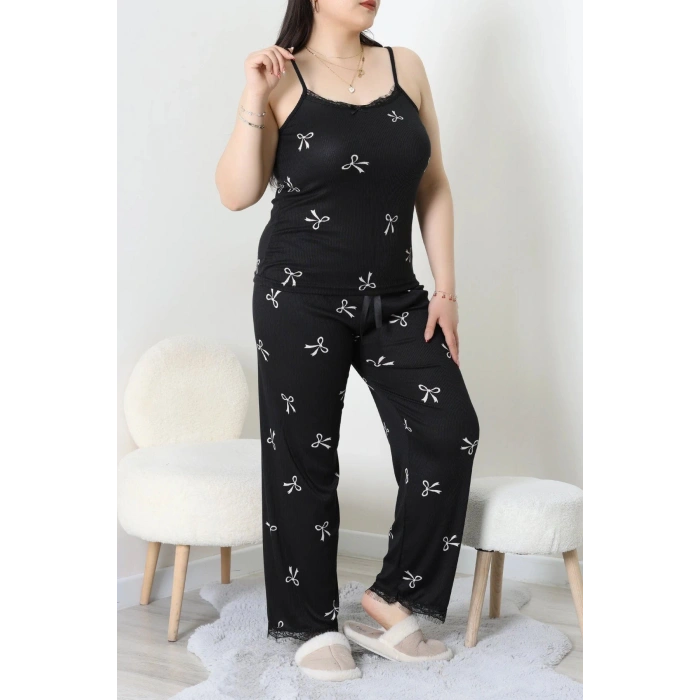 Battal 3Lü Pijama Set Beyazfiyonk - 163.1287.