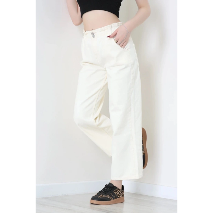 Bel Lastikli Battal Palazzo Jean Krem - 405145.2141.