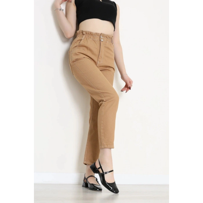 Bel Lastikli Mom Jean Devetüğü - 405353.2141.