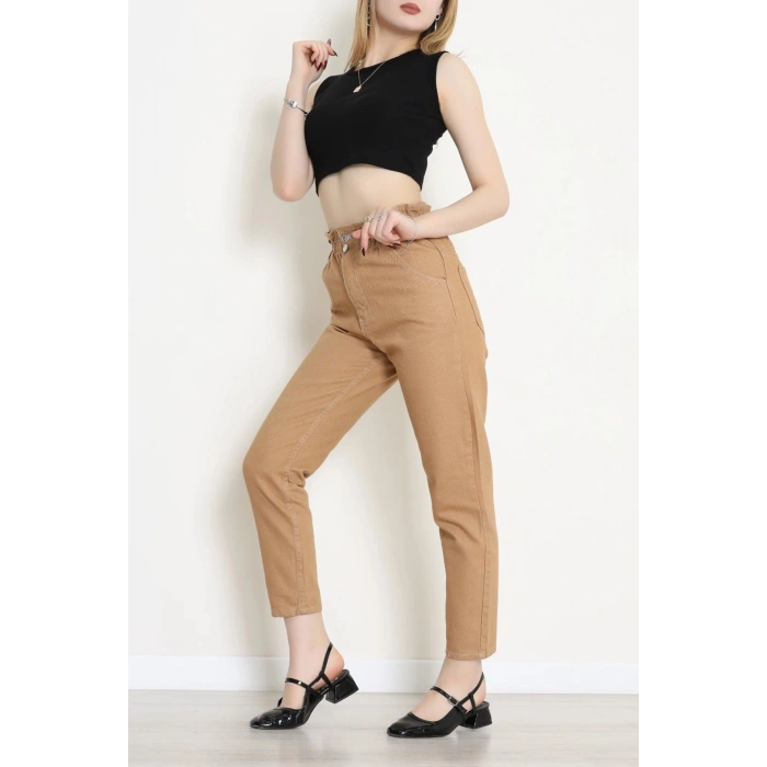 Bel Lastikli Mom Jean Devetüğü - 405353.2141.