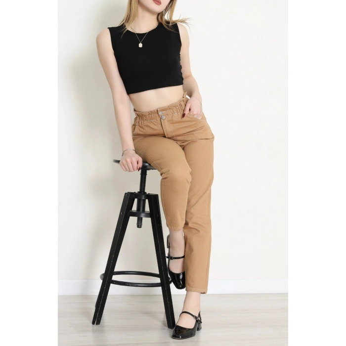 Bel Lastikli Mom Jean Devetüğü - 405353.2141.