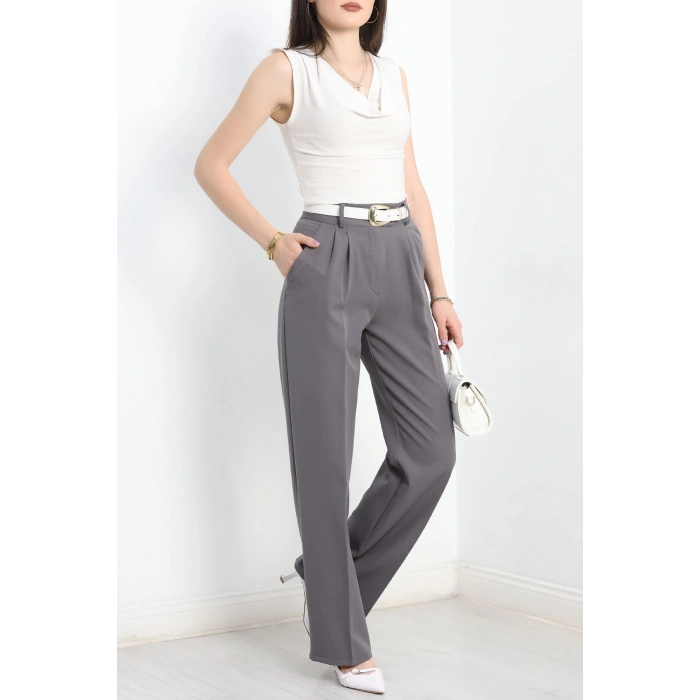 Bel Lastikli Palazzo Pantolon Dumangri - 30388.1397.