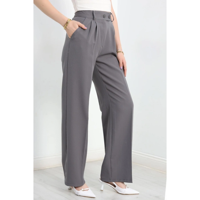 Bel Lastikli Palazzo Pantolon Dumangri - 30388.1397.