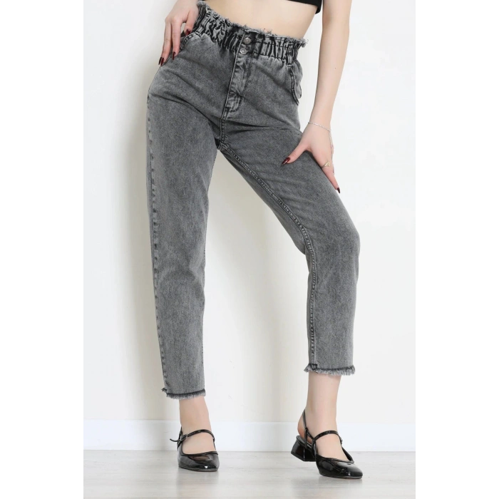 Bel Paça Püskül Büzgülü Mom Jean Karyıkama - 405204.2141.