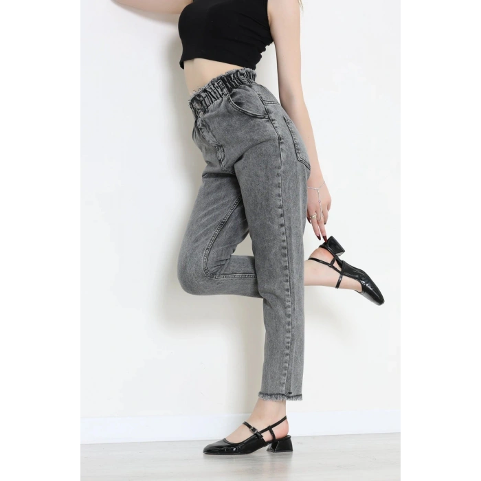Bel Paça Püskül Büzgülü Mom Jean Karyıkama - 405204.2141.