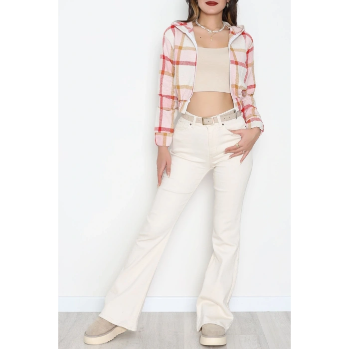 Beli Lastikli Fermuarlı Sweat Pudrabej - 42507.1878.