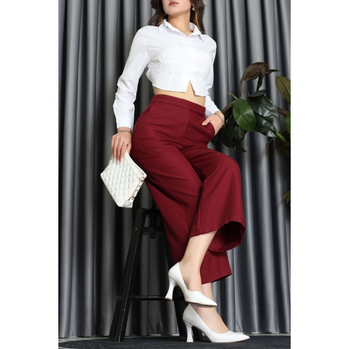 Bermuda Pantolon Bordo - 31588.444.