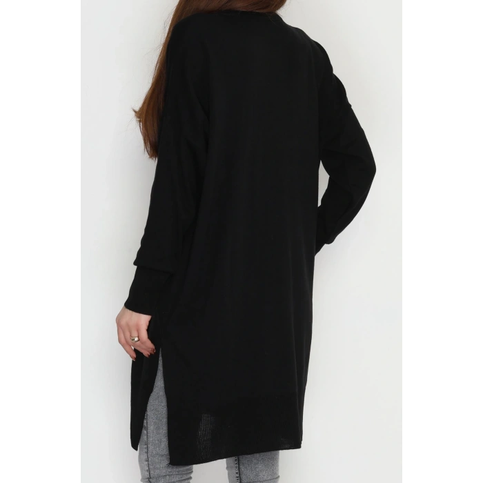 Bisiklet Yaka Triko Siyah - 42735.1766.