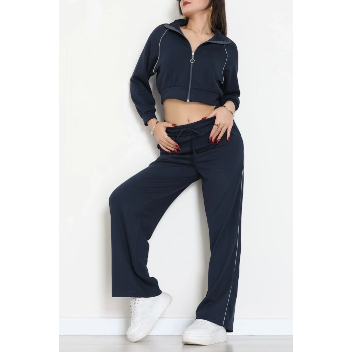 Biyeli Crop Eşofman Takımı Laci - 4130.1247.