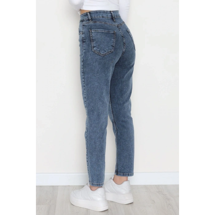 Boyfriend Kot Pantolon Açıkmavi - 42360.1431.