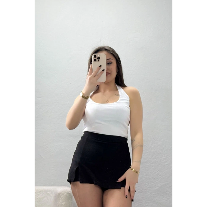 Boyundan Geçmeli Atlet Beyaz - 22054.200.