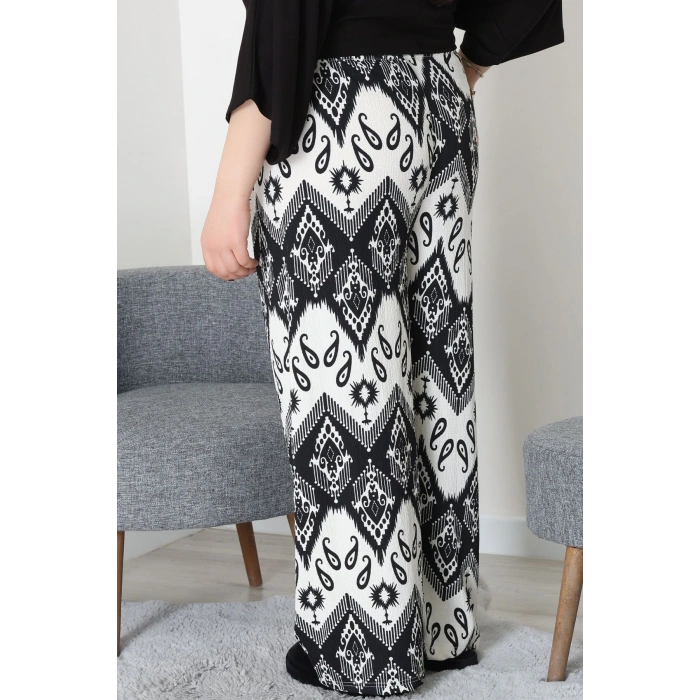 Bürümcük Büyük Beden Alt Beyazsiyah - 52127.1567.