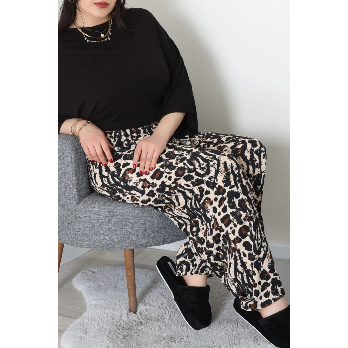 Bürümcük Büyük Beden Alt Leopar - 52127.1567.