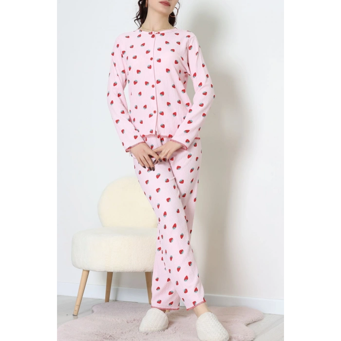 Bürümcük Pijama Takımı Çilek - 123.1287.