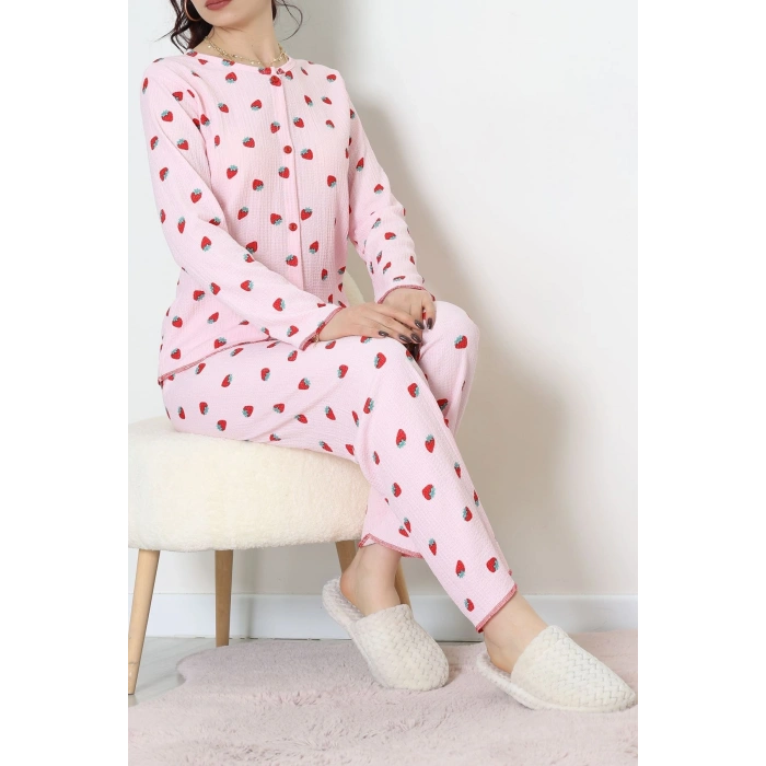 Bürümcük Pijama Takımı Çilek - 123.1287.
