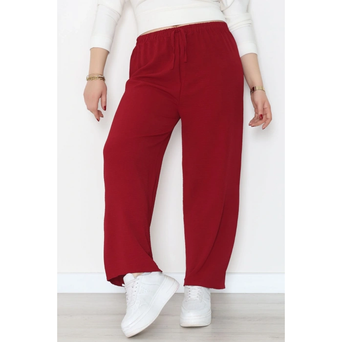 Büyük Beden Ayrobin Alt Bordo - 52126.1567.