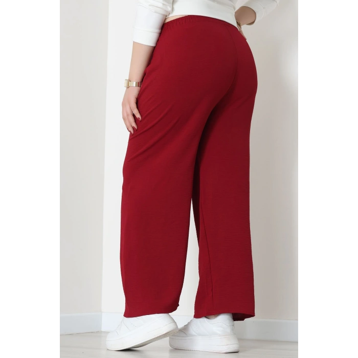 Büyük Beden Ayrobin Alt Bordo - 52126.1567.