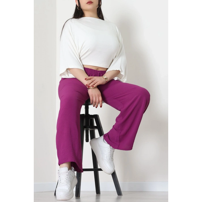 Büyük Beden Ayrobin Alt Mor - 52126.1567.