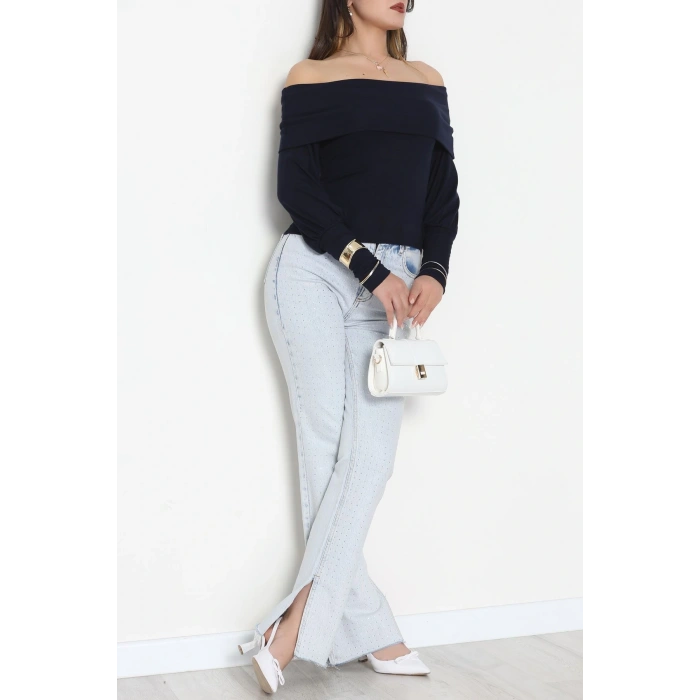 Buzzy Madonna Yaka Bluz Koyulaci - 1003.2119.