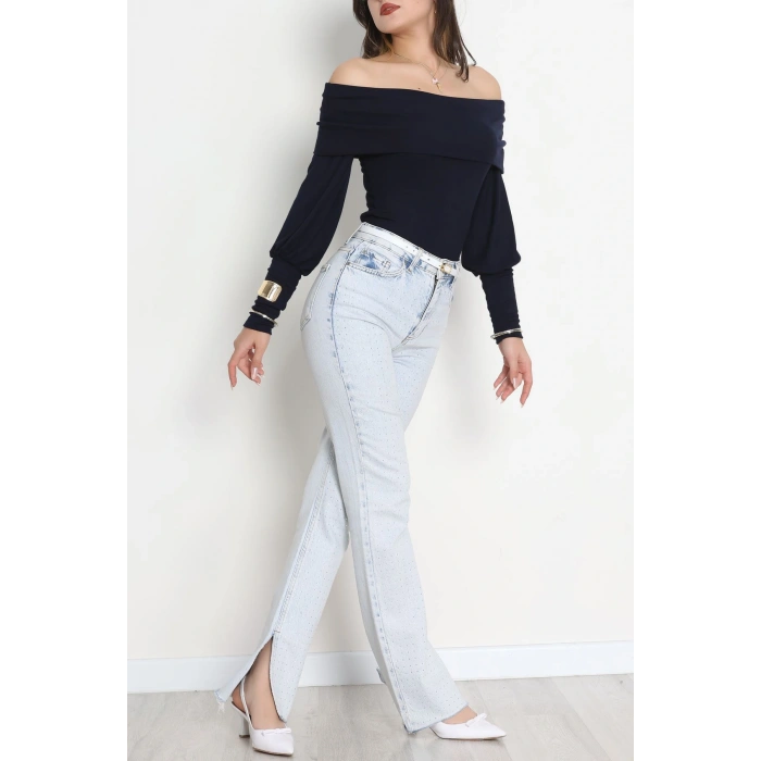 Buzzy Madonna Yaka Bluz Koyulaci - 1003.2119.