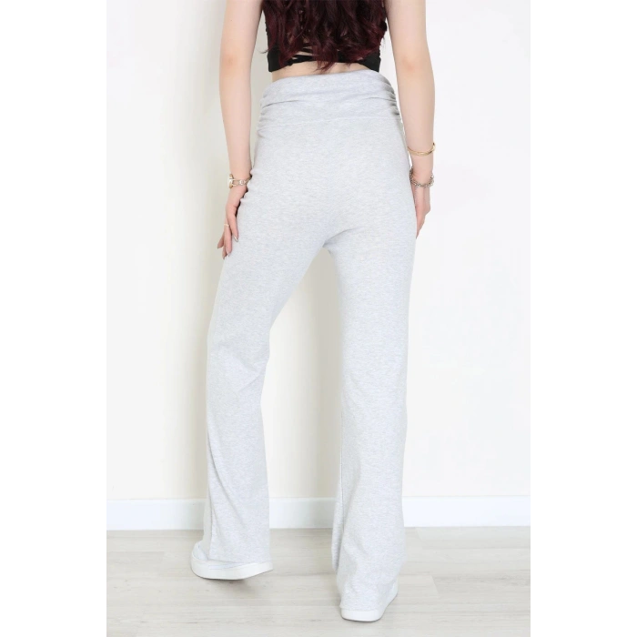 Buzzy Ribana Belden Katlamalı Pantolon Gri - 70900.1567.