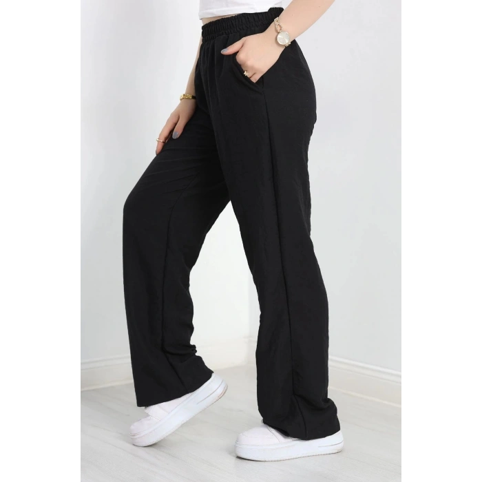 Cepli Bol Paça Pantolon Siyah - 70243.1247.