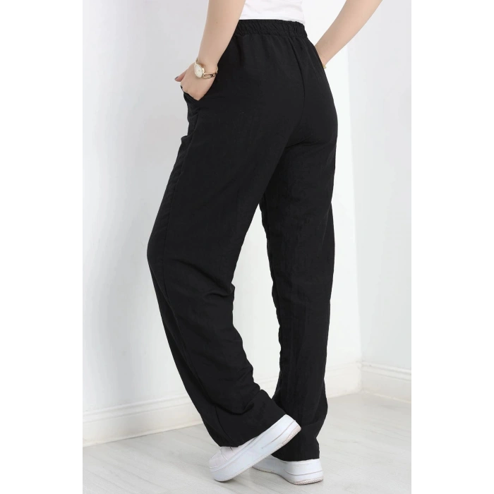 Cepli Bol Paça Pantolon Siyah - 70243.1247.