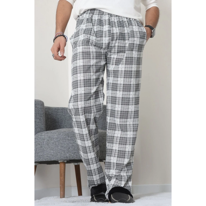Cepli Süprem Erkek Pijama Altı Gri - 70849.1902.