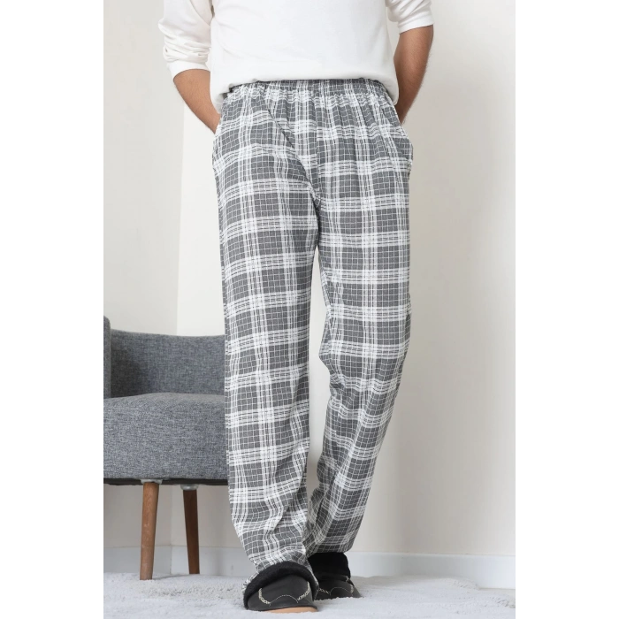 Cepli Süprem Erkek Pijama Altı Gri - 70849.1902.