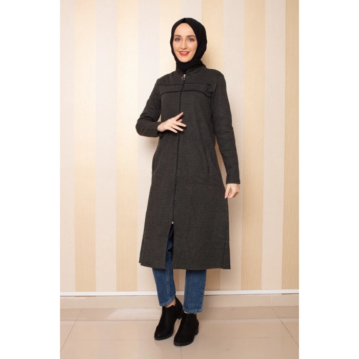 Cepli Tesettür Kap Haki