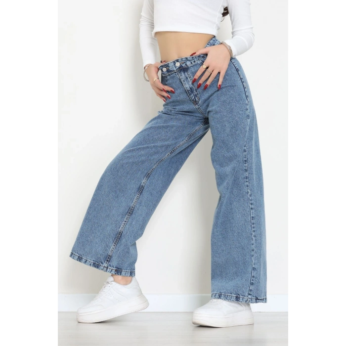 Cepsiz Pensli Palazzo Kot Pantolon Karyıkama - 31601.1184.