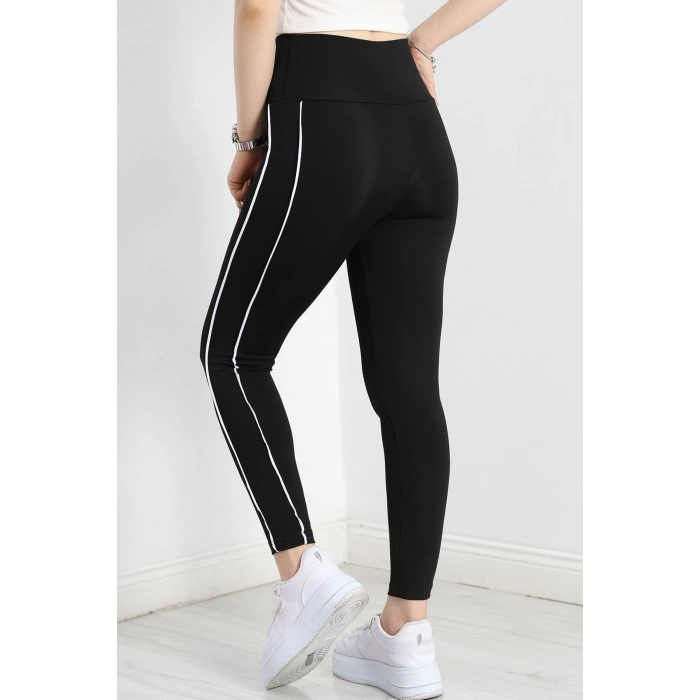 Çift Biyeli Dalgıç Tayt Siyah - 50603.1005.