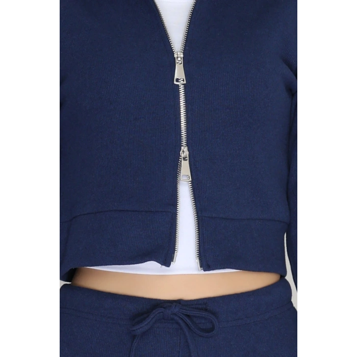 Çift Fermuarlı Selanik İkili Takım Lacivert - 42640.1567.